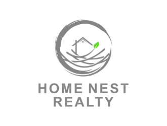 Home Nest Realty logo design by Barkah