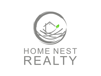 Home Nest Realty logo design by Barkah