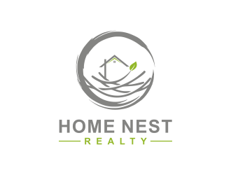 Home Nest Realty logo design by Barkah