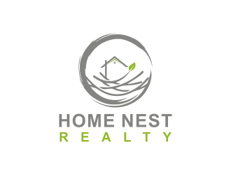 Home Nest Realty logo design by Barkah