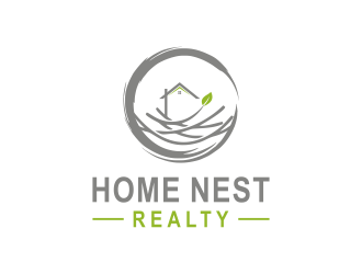 Home Nest Realty logo design by Barkah