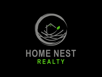 Home Nest Realty logo design by Barkah