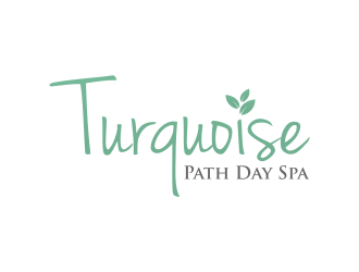 Turquoise Path day spa logo design by Purwoko21