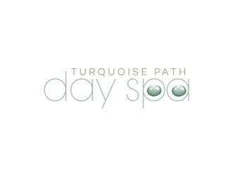 Turquoise Path day spa logo design by uttam