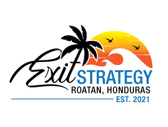 Exit Strategy  logo design by invento