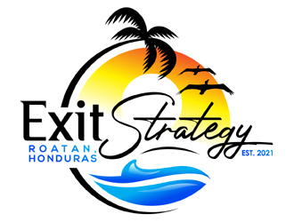 Exit Strategy  logo design by MAXR