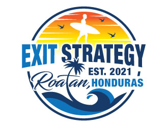 Exit Strategy  logo design by invento