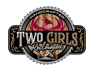 Two Girls Reclaimed logo design by haze