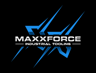 MaxxForce Industrial Tooling logo design by haidar