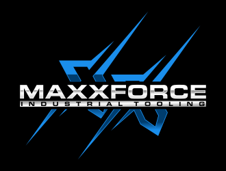 MaxxForce Industrial Tooling logo design by haidar