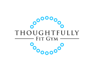 Thoughtfully Fit Gym logo design by BlessedArt