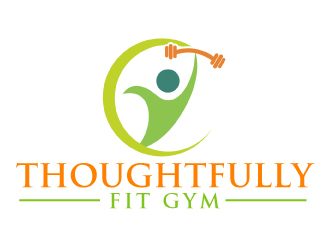 Thoughtfully Fit Gym logo design by ElonStark