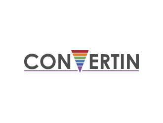 Convertin logo design by Purwoko21