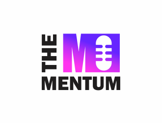 The Momentum logo design by up2date