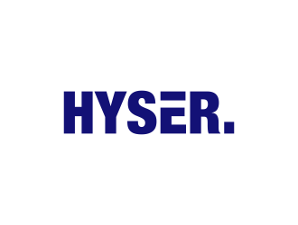 Hyser. logo design by haidar