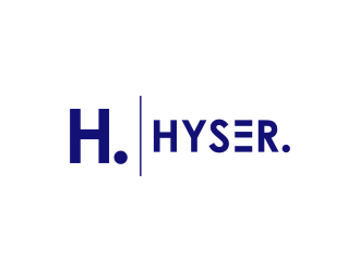 Hyser. logo design by pel4ngi