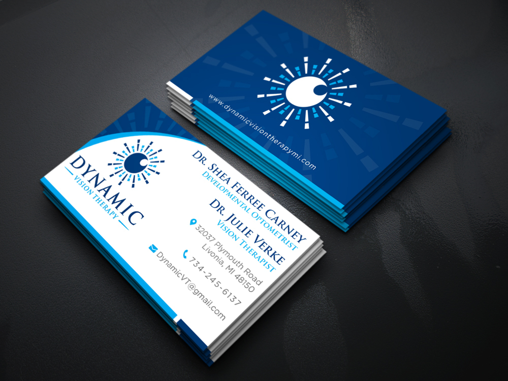 Dynamic Vision Therapy logo design by aRBy