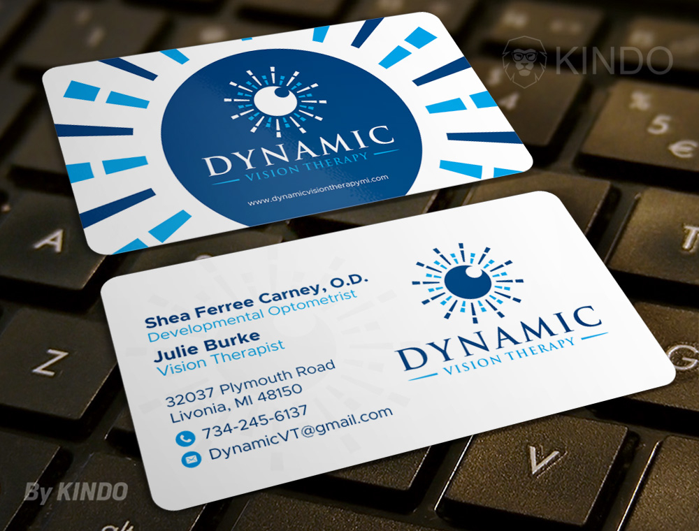 Dynamic Vision Therapy logo design by Kindo