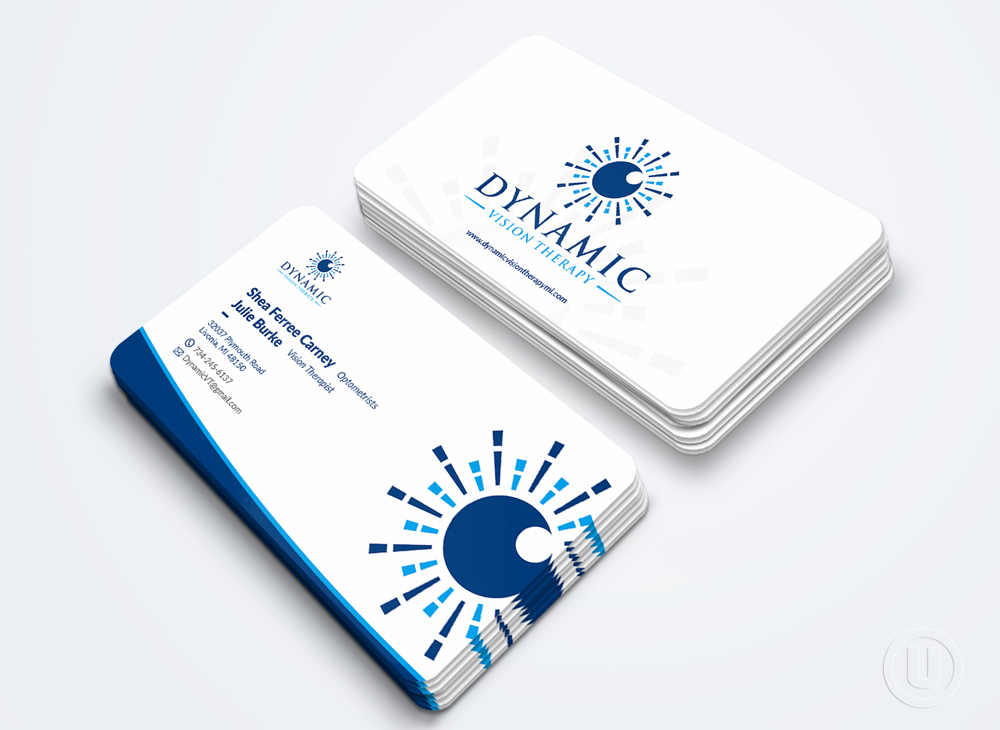 Dynamic Vision Therapy logo design by Ulid