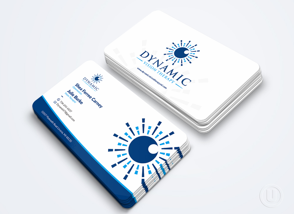 Dynamic Vision Therapy logo design by Ulid