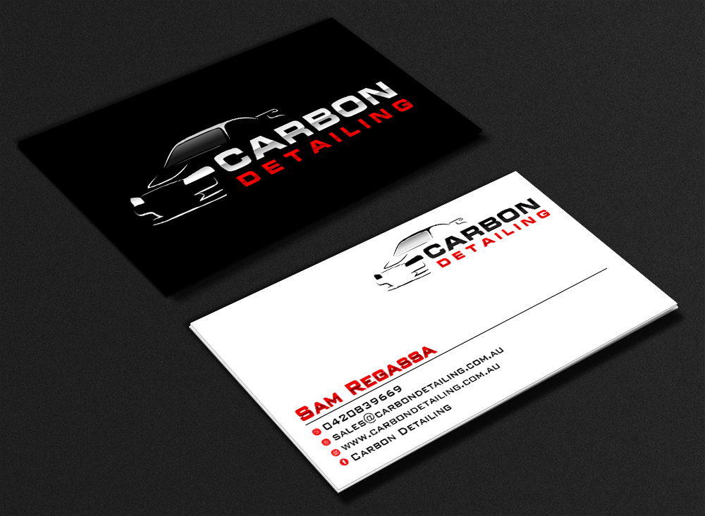 Carbon Detailing logo design by Sofia Shakir