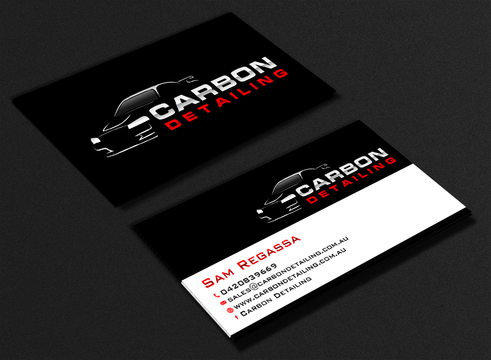 Carbon Detailing logo design by Sofia Shakir