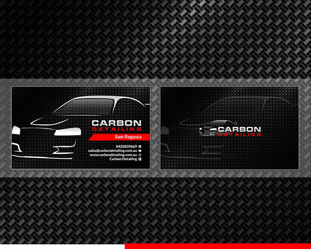 Carbon Detailing logo design by sarathchandran