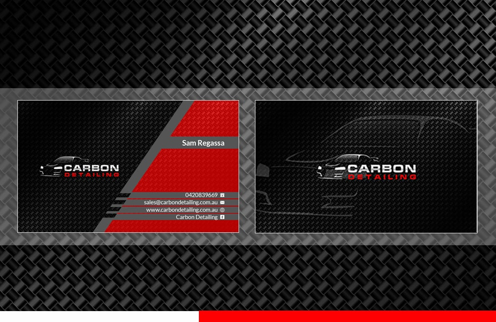 Carbon Detailing logo design by sarathchandran