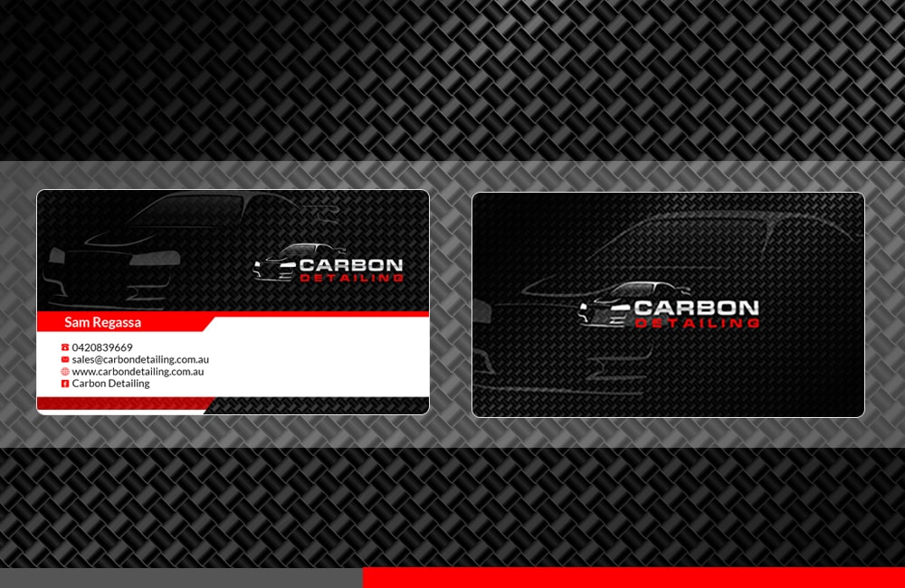 Carbon Detailing logo design by sarathchandran