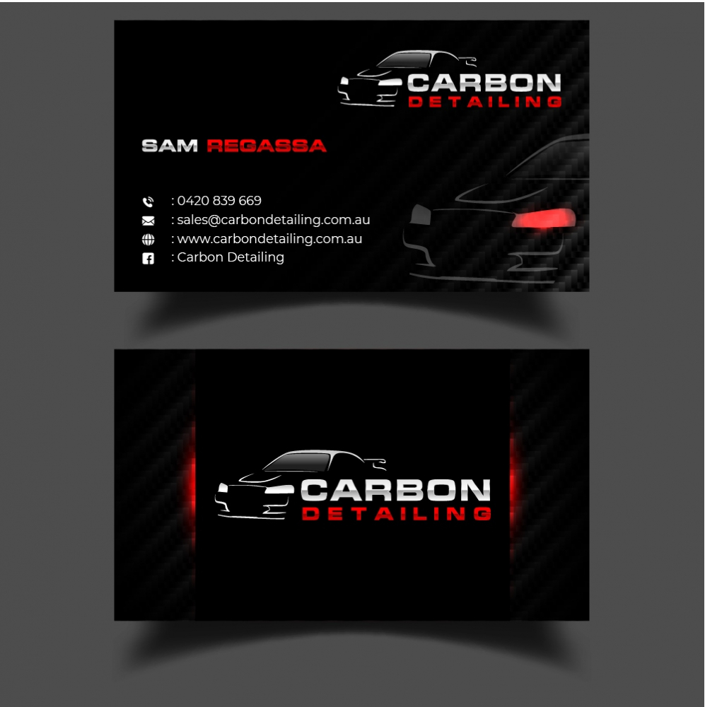 Carbon Detailing logo design by GRB Studio