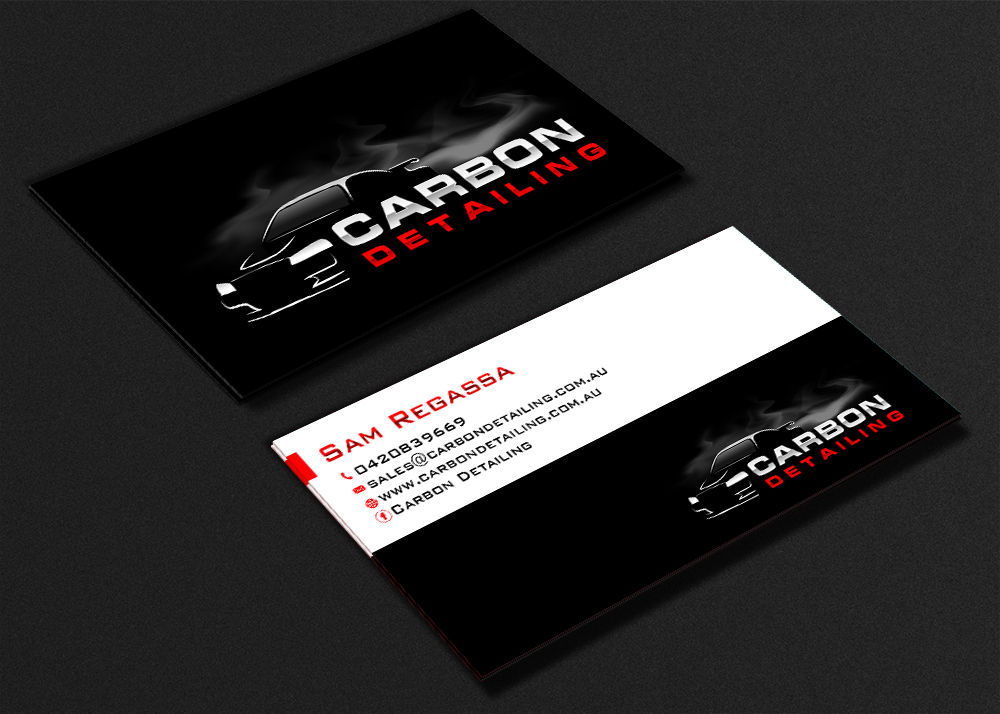 Carbon Detailing logo design by Sofia Shakir