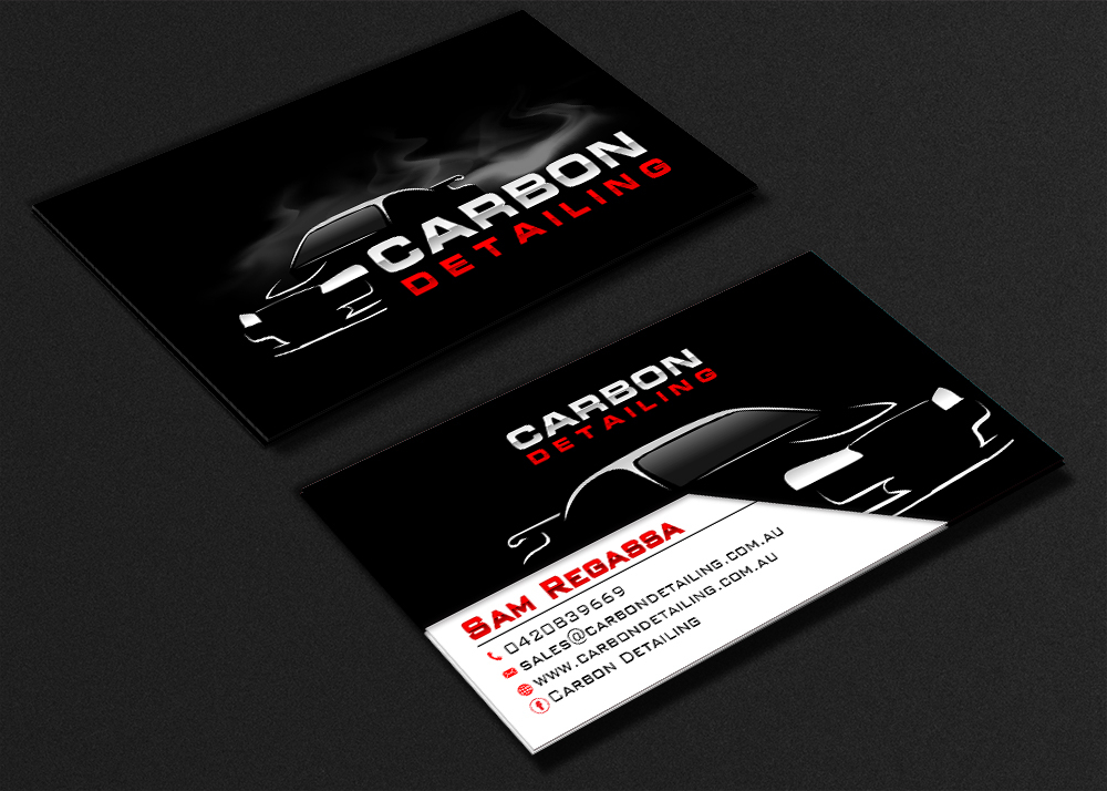 Carbon Detailing logo design by Sofia Shakir