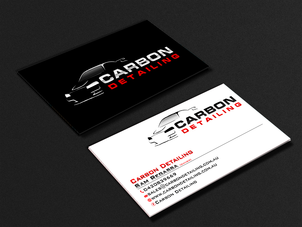 Carbon Detailing logo design by Sofia Shakir