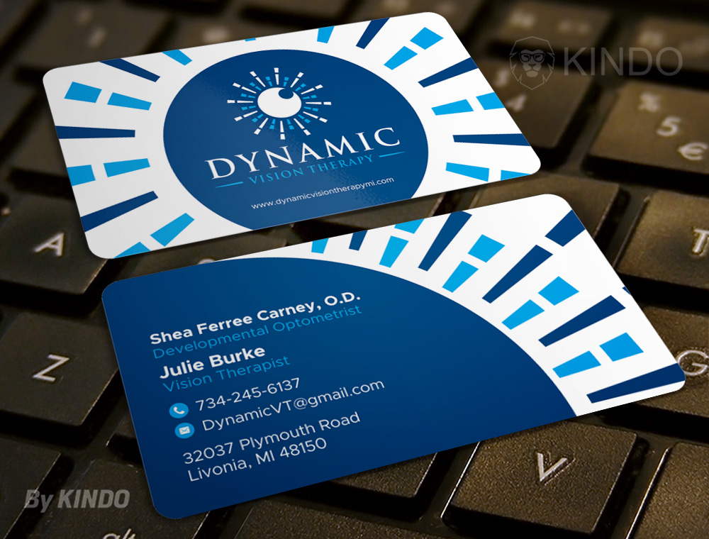 Dynamic Vision Therapy logo design by Kindo