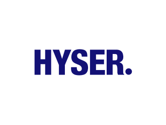 Hyser. logo design by blessings