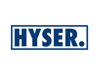 Hyser. logo design by cybil