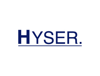 Hyser. logo design by sakarep