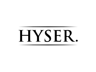 Hyser. logo design by GemahRipah