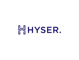 Hyser. logo design by bombers