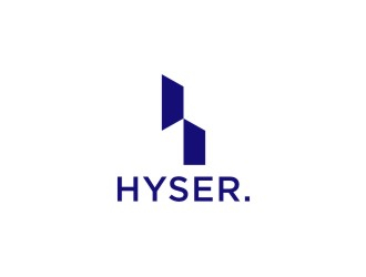 Hyser. logo design by bombers