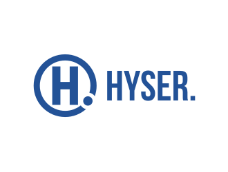 Hyser. logo design by Garmos