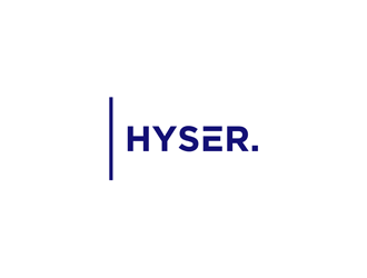 Hyser. logo design by alby