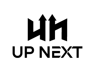 Up Next  logo design by yans