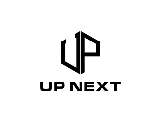 Up Next  logo design by Walv