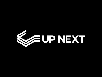 Up Next  logo design by naldart