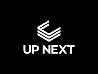 Up Next  logo design by naldart