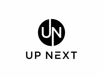 Up Next  logo design by eagerly