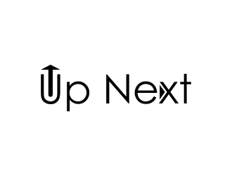 Up Next  logo design by lintinganarto