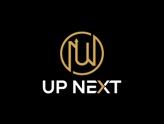 Up Next  logo design by yans