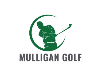 Mulligan Golf logo design by aryamaity